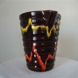 Vintage ceramic pitcher from Poët-Laval