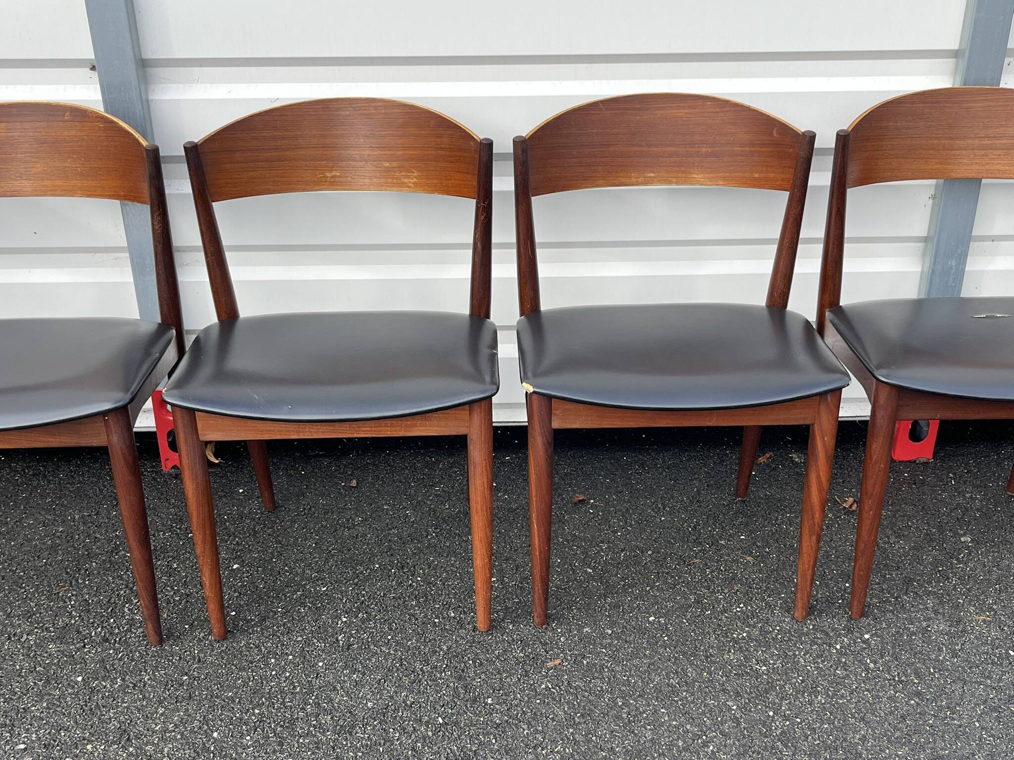 6 Chaises scandinaves JYDSK Møbelindustri