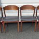 6 Chaises scandinaves JYDSK Møbelindustri