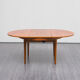 Table haute-basse, années 60, avec rallonge