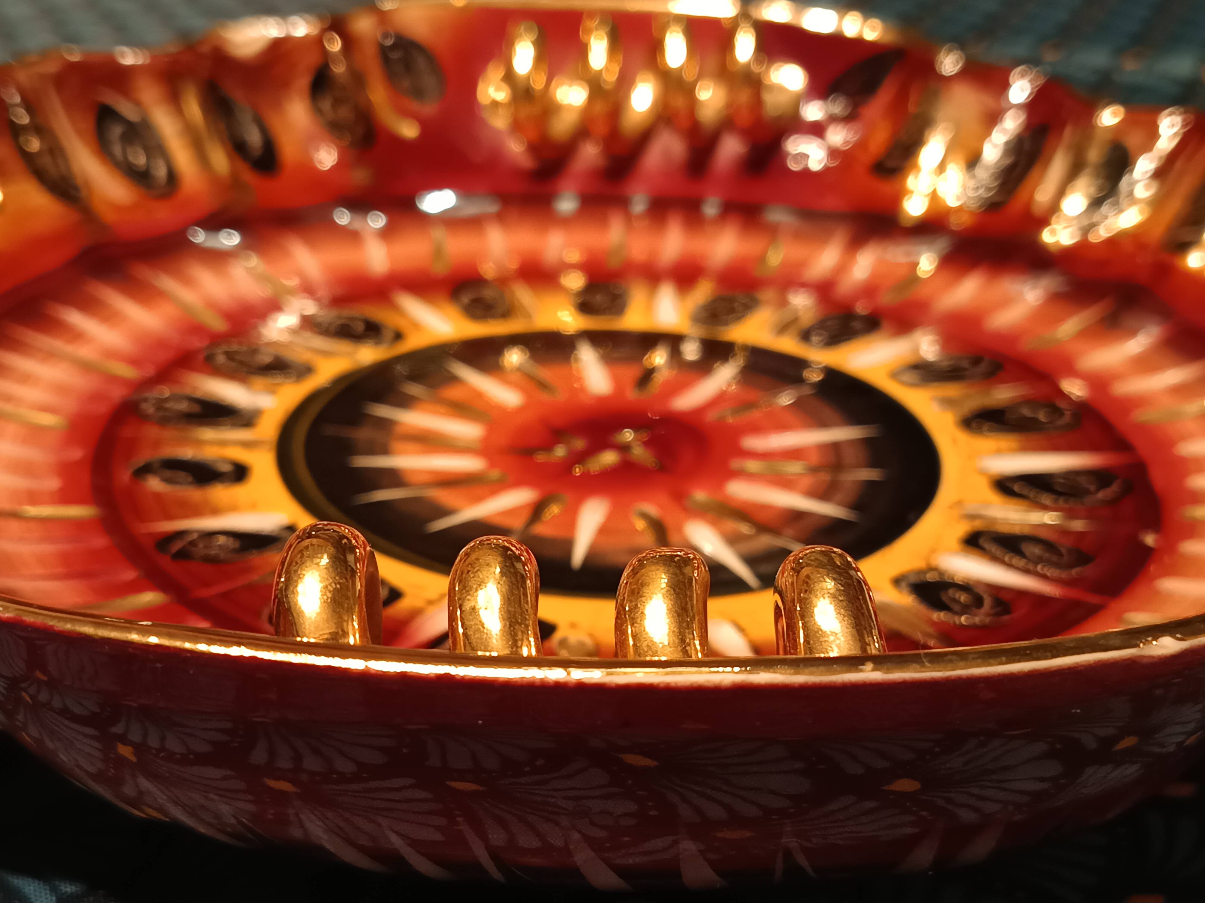 Hubert Bequet vintage wall dish
