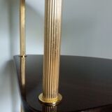 Formica corner shelf neck and gilded metal