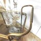 Brass and glass golden bar