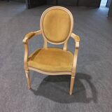 Fauteuil Louis XVI médaillon