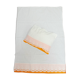 Vintage baby bedding set, sheet + pillowcase
