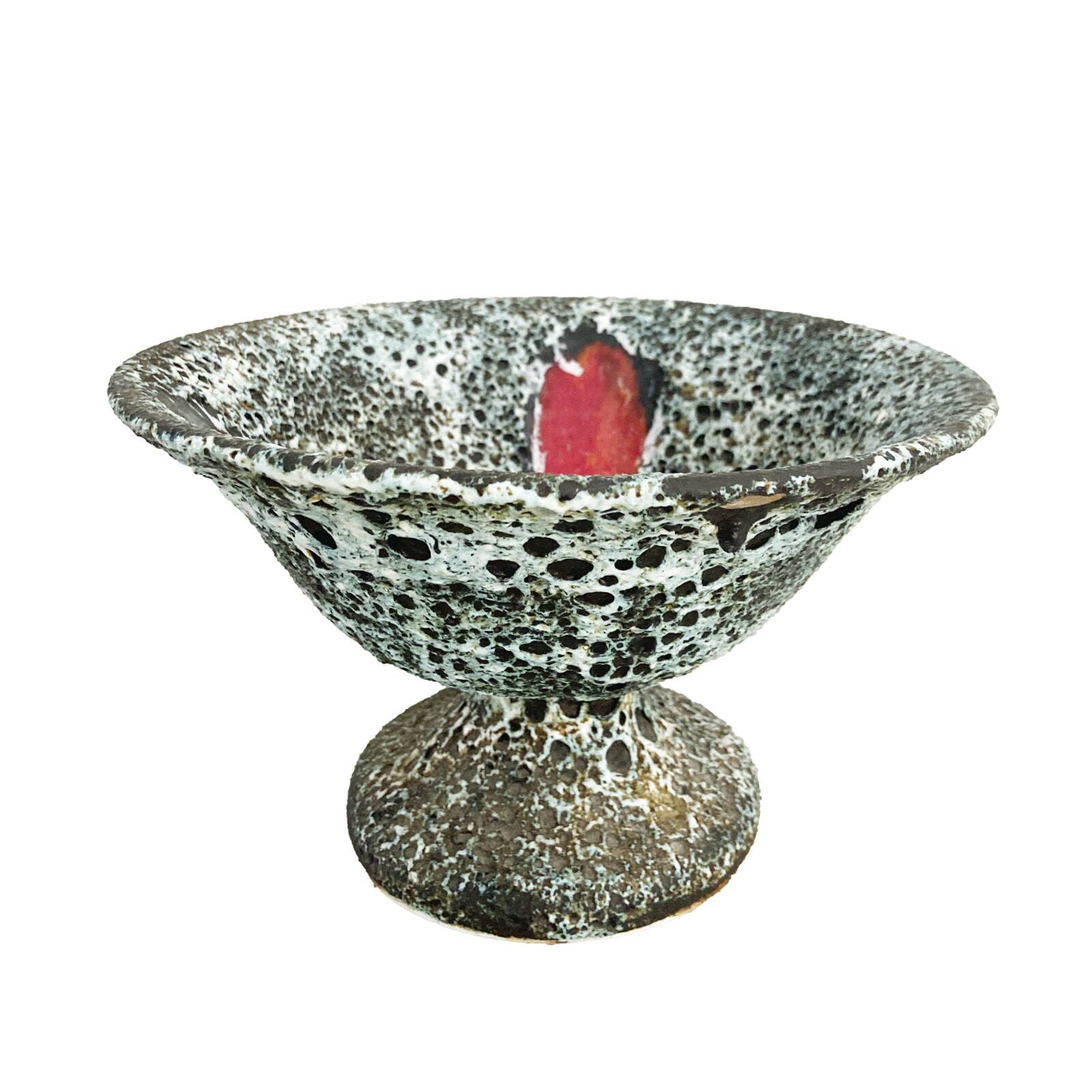 Coupe, vide-poche Fat Lava vintage de Vallauris