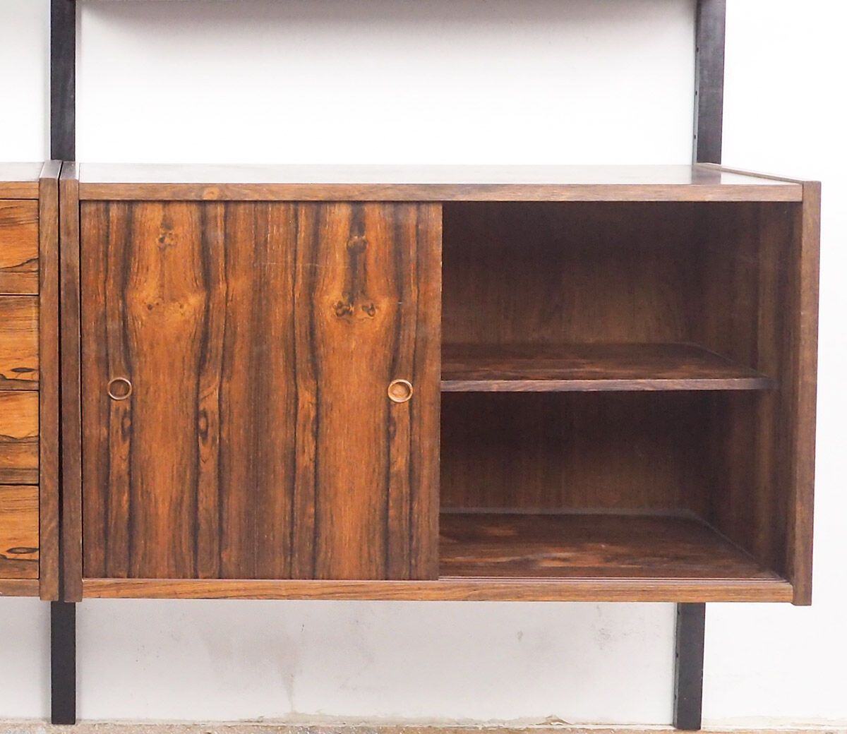PS System rosewood wall unit by Randers Mobelfabrik, 1960's