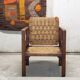 Fauteuil bois et corde