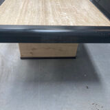 Old travertine coffee table