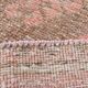 Turkish Salmon Brown Vintage Runner Rug, 91x362Cm