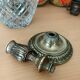 Antique bronze candlestick