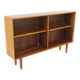 Scandinavian walnut bookcase "Facett", Bertil Fridhagen, Bodafors, Sweden, 1960