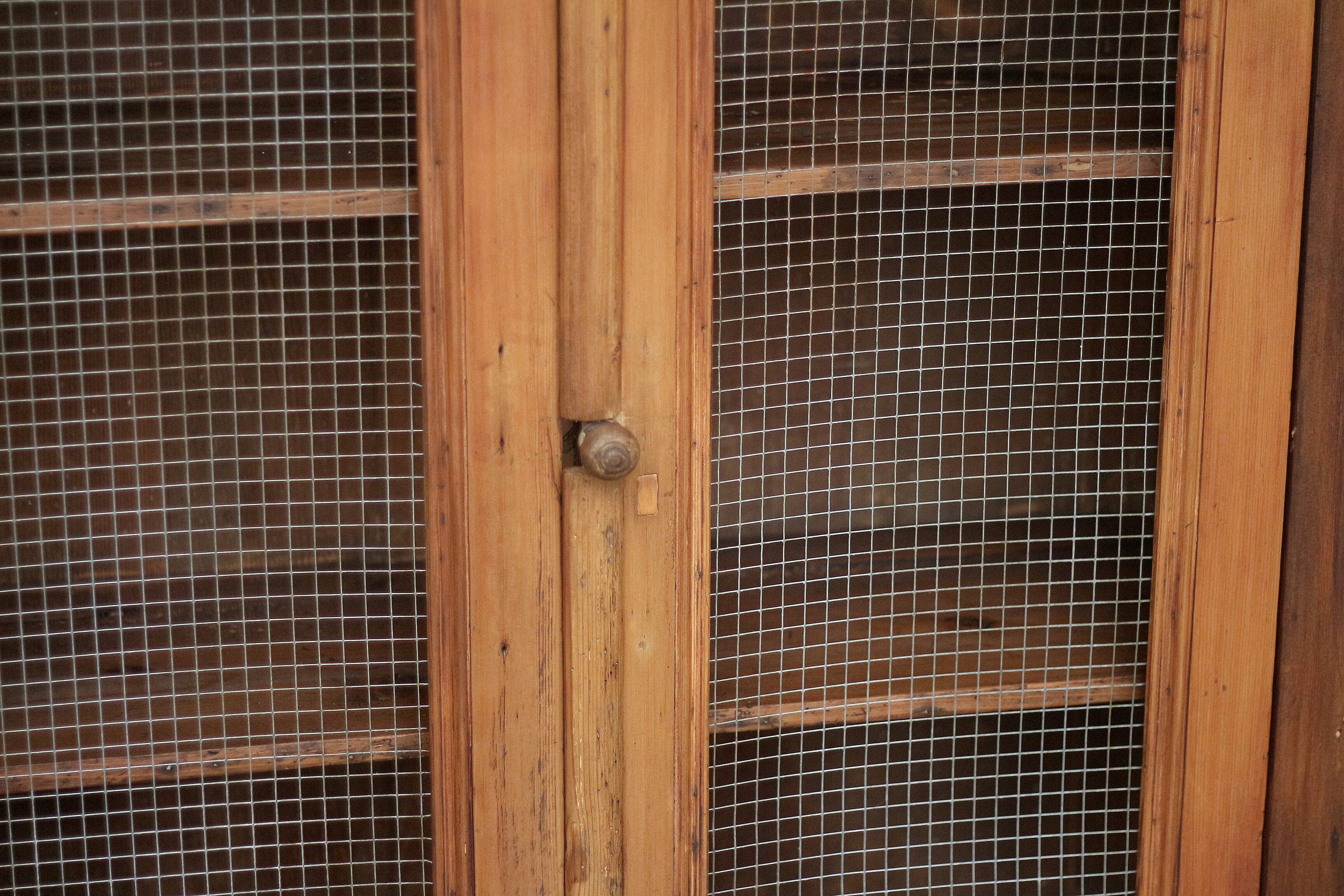 Jam cupboard / pantry late 19th century, in solid pine.