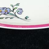 GIEN model STRASBOURG red pink round dish