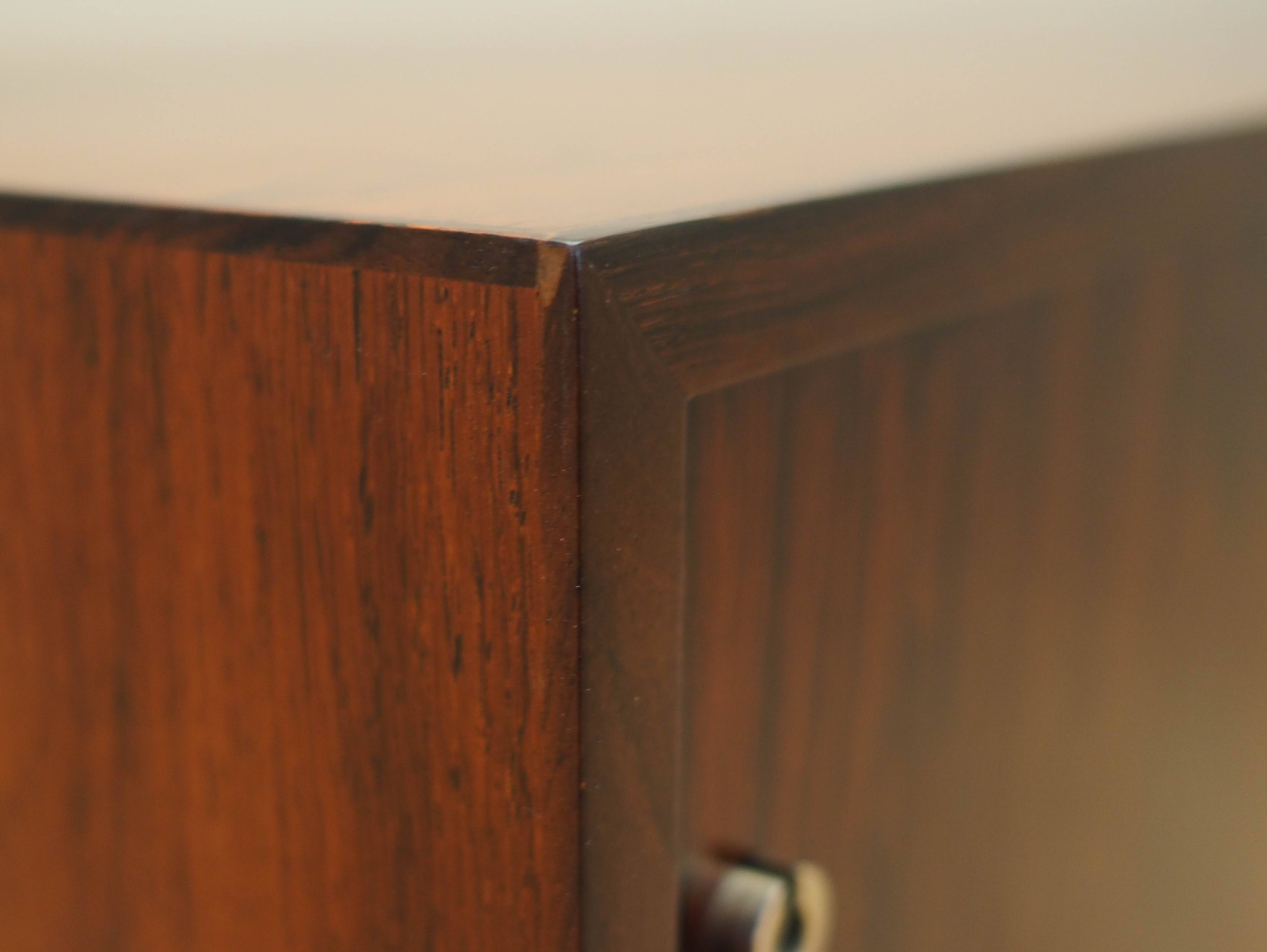 Rosewood dresser, Danish design, 1970s, production: Denmark
