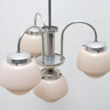 Lustre Art déco à trois bras, années 1930