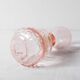 Vintage Small Pink Glass Decanter with Stopper: Mid-Century Empoli Italian