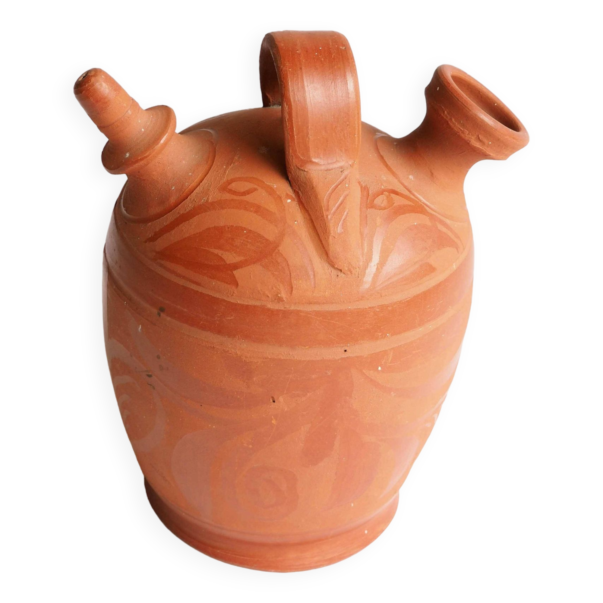 Gargoulette terracotta varnished patterns