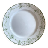 Antique serving dish in earthenware from Creil & Montereau
