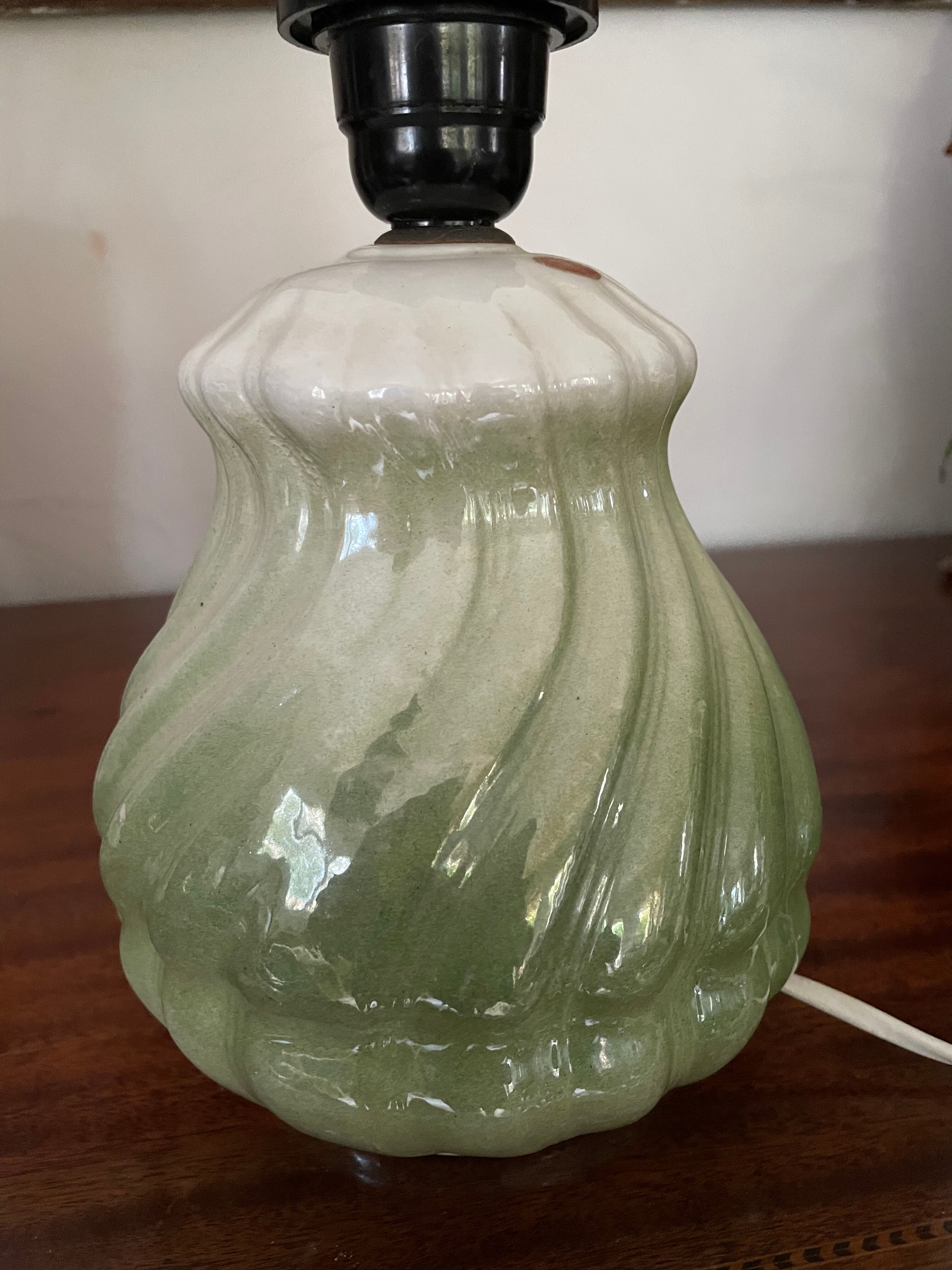 Vintage Italian ceramic lamp