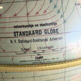 Globe vintage avec lumières GDP 1965 Globe