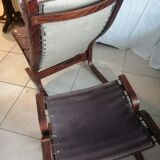 Pair of Scandinavian armchairs and ottoman Ingmar Relling Westnofa 1962