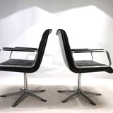 Wilkhahn Delta set of 2 conference/dining chairs from Delta Group