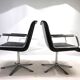 Set of 2 Wilkhahn Delta conference/dining chairs from the Delta Group