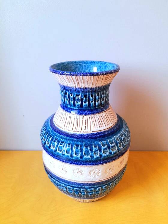 Vase en céramique Aldo Londi Bitossi
