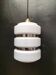 Suspension en opaline vintage