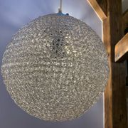 Spaghetti resin ball lamp