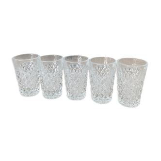 Shooter glass / chiseled liquor
