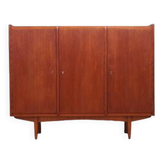 Teak highboard, Danish design, 1960s, production: Denmark