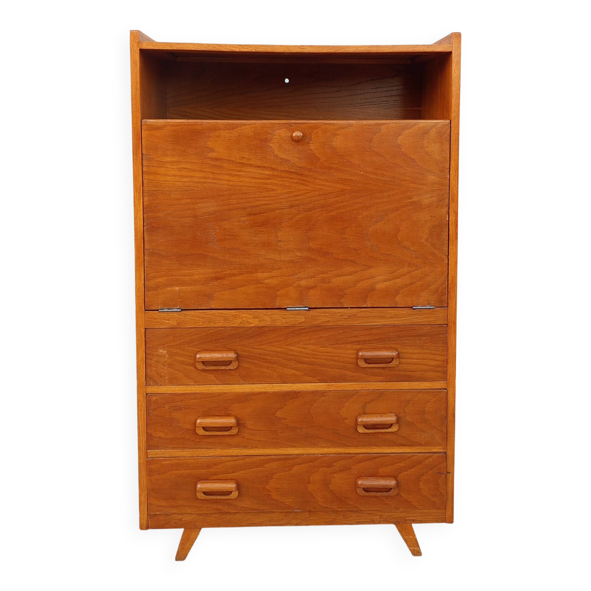 Vintage beech secretary