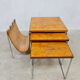 Vintage Brabantia mimiset leather magazine holder