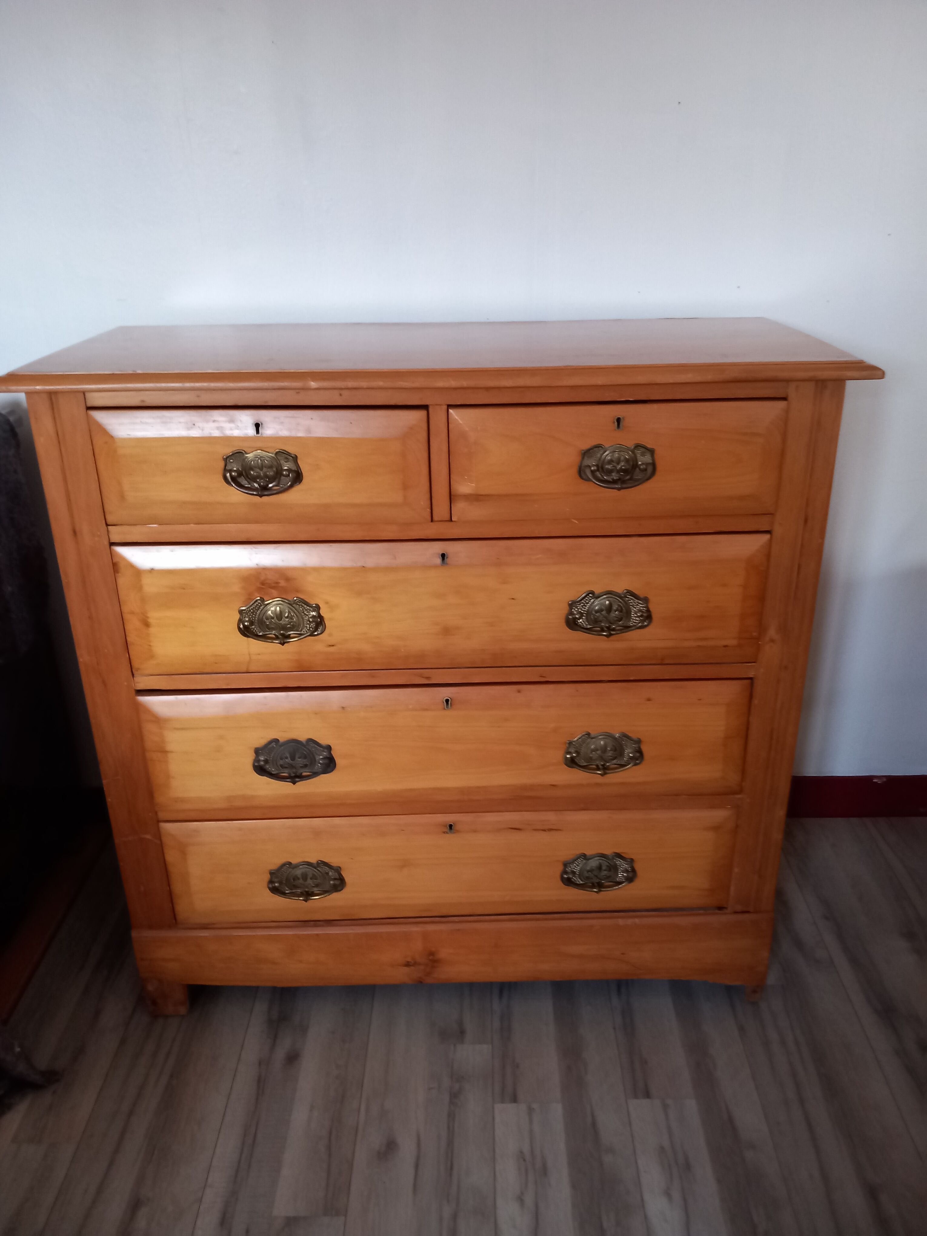 English chest of drawers