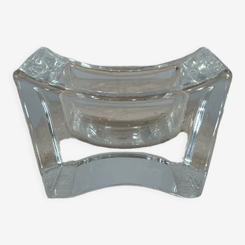 Glass ashtray 70s