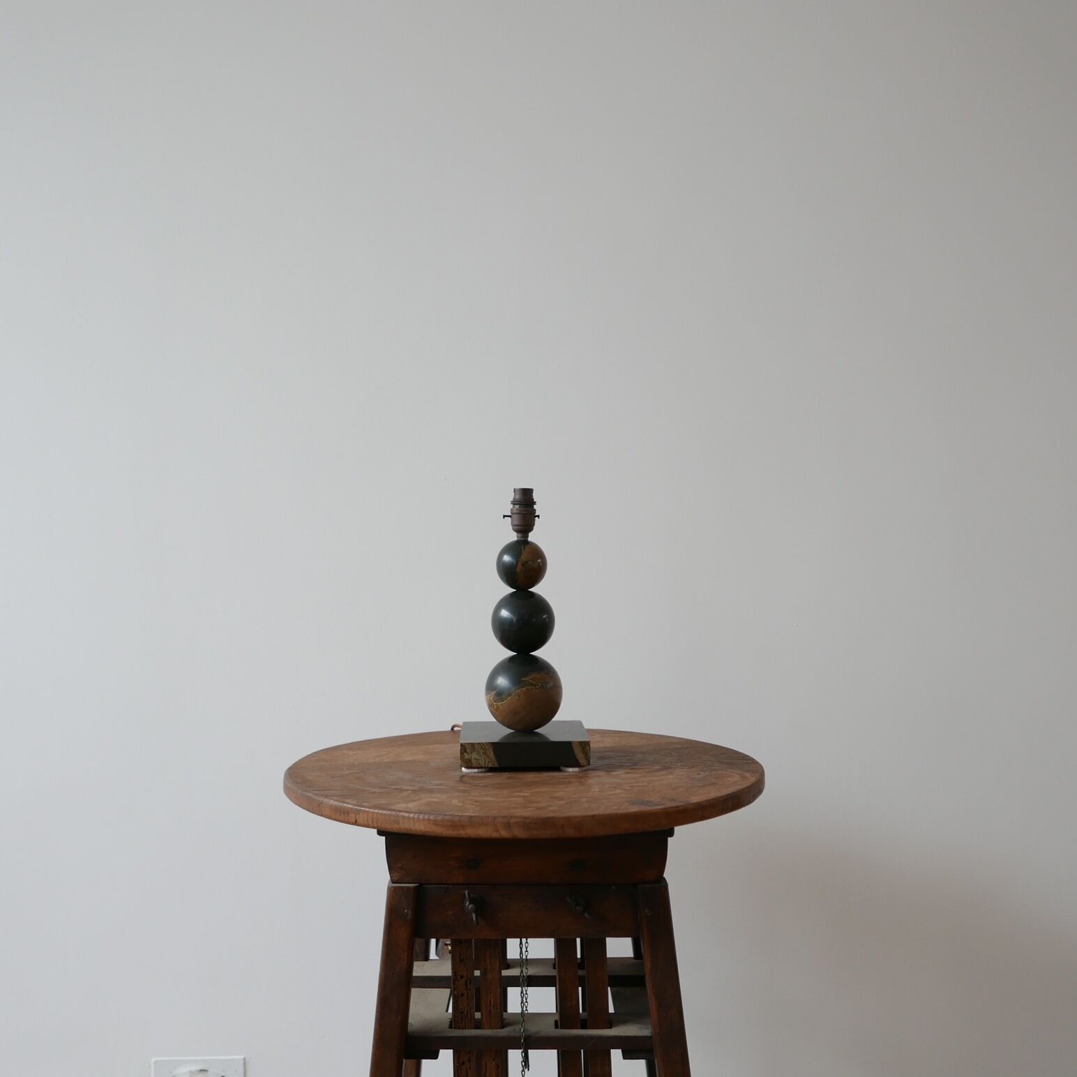 Marble table lamp