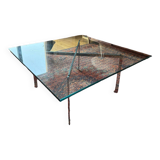 Barcelona style coffee table