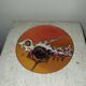 70s enameled cup emptier signed Leclaire