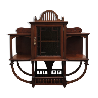 Walnut showcase