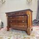 Mahogany commode from the empire period 19th century