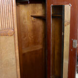 Walnut wardrobe art deco period