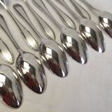Silver plated metal spoons net service cutlery goldsmith Reneka soup