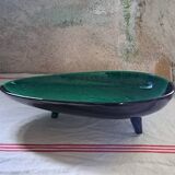 Tripod dish and matching serving bowl from the 50s