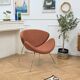 Fauteuil Orange slice terracotta