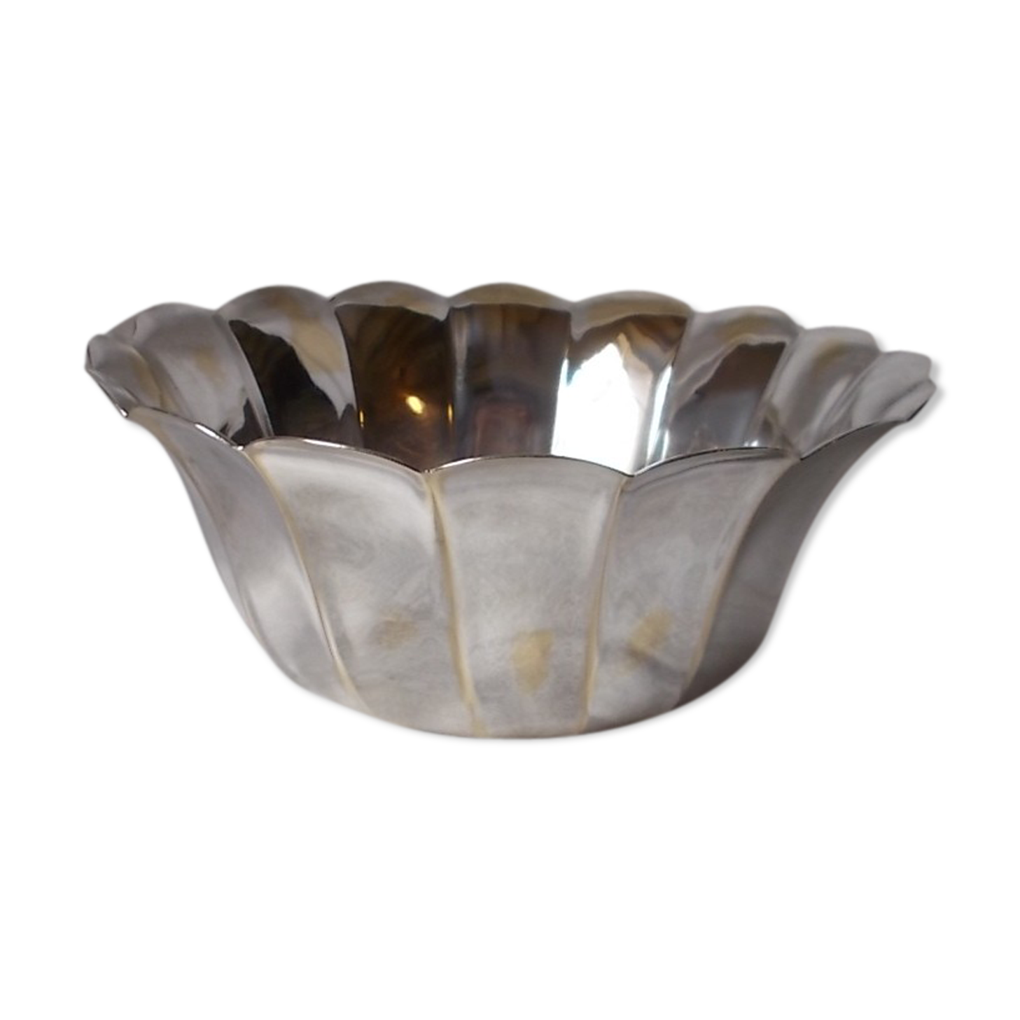 Silver-plated dish