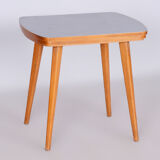 Restored MidCentury Coffee Table, Beech, Umakart, Revived Polish, Czechia, 1950s