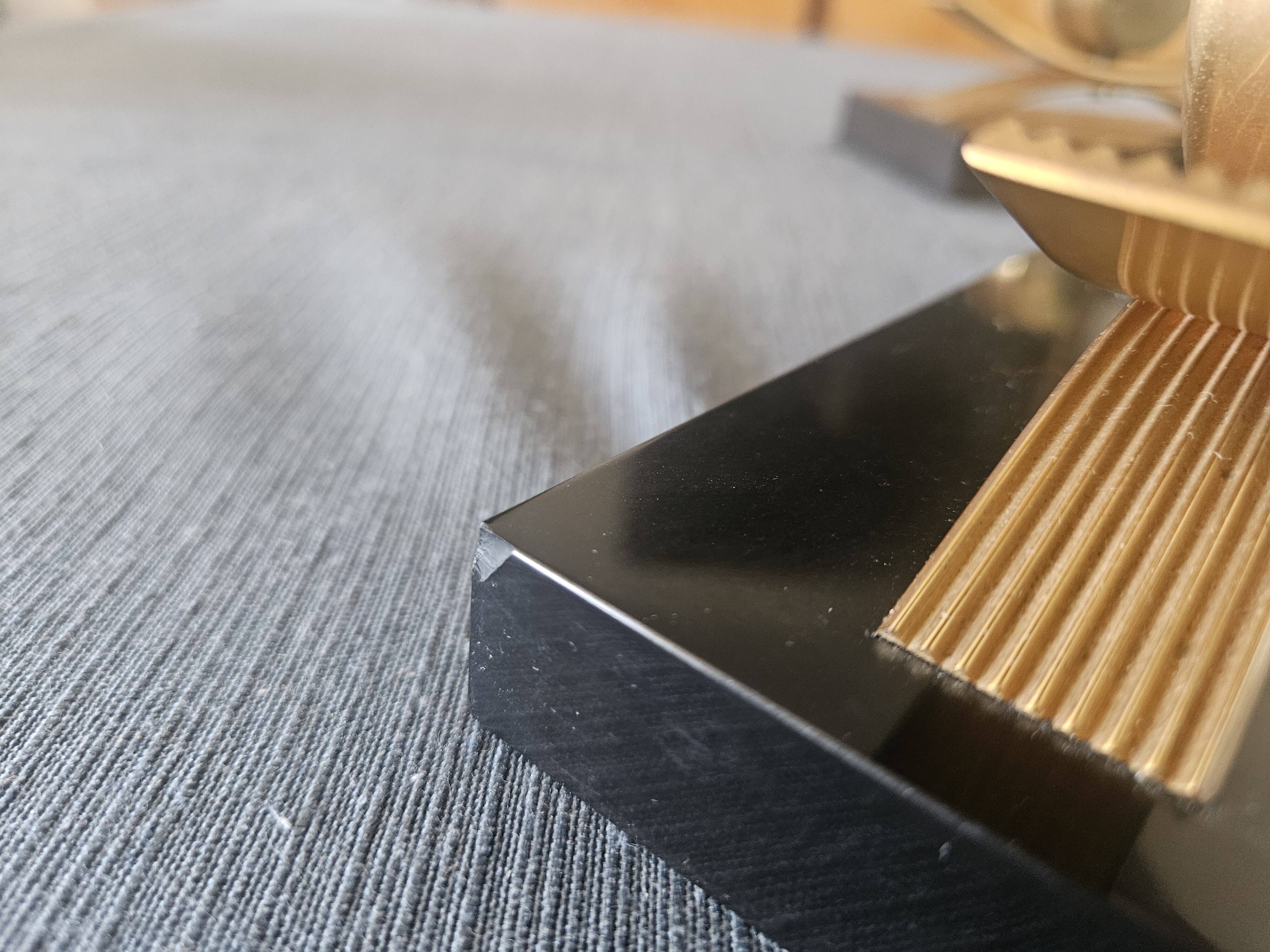 Weather Bookends Gold Starry - Marble & Gold - Functional