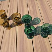 Set of 6 Brutalist Chalices – Attributed to Felipe Derflingher – 1960